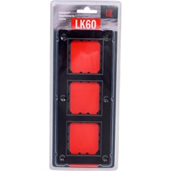 Трехпостовая рамка LK Studio 864310-1 - фото 17302742