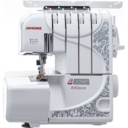 Оверлок JANOME ArtDecor 724D - фото 17303418