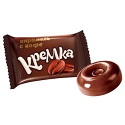 Карамель леденцовая КРЕМКА со вкусом кофе, 1 кг, РНК664 - фото 17318852