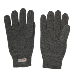 Перчатки утепленные ProfLineBase (Полушерсть), серый - фото 17324767