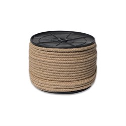 Плетеный восьмипрядный джутовый шнур ЩИТ Д - фото 17332812