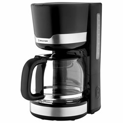 Кофеварка капельная BRAYER BR1120, 1000 Вт, объем 1,5 л, поддержание температуры, черная - фото 17338798