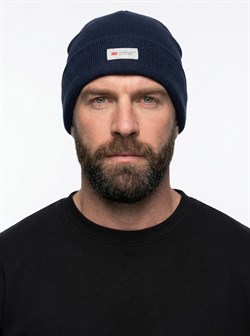 Шапка утепленная ProfLineSpecialist (Акрил), т.синий - фото 17341271