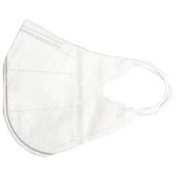 Маски одноразовые медицинские КОМПЛЕКТ 50 шт., 3-х слойные, белые, фильтр СМС - фото 17342906