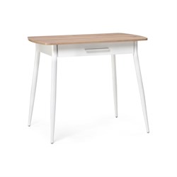 Деревянный стол Woodville Ревари эврика / белый - фото 17343417