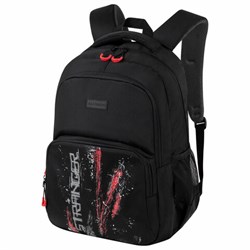 Рюкзак BRAUBERG CONCEPT универсальный, 2 отделения, светоотражающий принт, "Stranger", 45х30х18 см, 272581 - фото 17349313