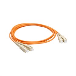 Оптический дуплексный патч-корд LANMASTER LAN-2SC-2SC/OM2-1.0 - фото 17349768