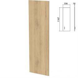 Дверь ЛДСП средняя "Приоритет" (356х18х1167 мм), БЕЗ ФУРНИТУРЫ, кронберг, К-937, К-937 кронберг - фото 17356211