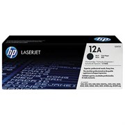 Картридж лазерный HP (Q2612A) LaserJet 1018/3052/М1005 и др., №12А, оригинальный, ресурс 2000 стр. - копия