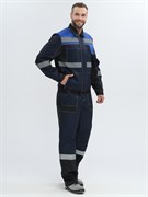 Костюм Виватный-2 (тк.Смесовая,220) п/к, т.синий/черный/васильковый