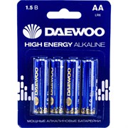 Алкалиновая батарейка Daewoo HIGH ENERGY Alkaline