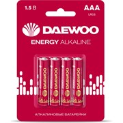 Алкалиновая батарейка Daewoo ENERGY Alkaline 2021