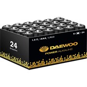 Алкалиновая батарейка Daewoo LR03 Power Alkaline Pack-24