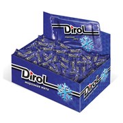 Жевательная резинка DIROL "Морозная мята", 50 мини-упаковок по 2 подушечки, 272 г, 9001397