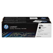 Картридж лазерный HP (CE320AD) CLJ CM1415FNW/CP1525NW, черный, оригинальный, КОМПЛЕКТ 2 шт., ресурс 2х2000 страниц