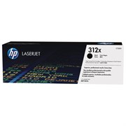 Картридж лазерный HP (CF380X) LaserJet Pro M476dn/476dw/476nw, №312X, черный, оригинальный, ресурс 4400 страниц