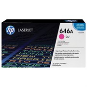 Картридж лазерный HP (CF033A) ColorLaserJet CM4540, №646A, пурпурный, оригинальный, ресурс 12 500 страниц