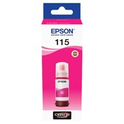 Чернила EPSON 115 (C13T07D34A) для СНПЧ L8160/L8180, пурпурные, объем 70 мл, ОРИГИНАЛЬНЫЕ