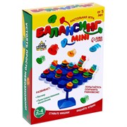 Настольная игра на равновесие "Балансинг мини", 48 фишек, 4 цвета, кубик, ЛАС ИГРАС KIDS, 1442423