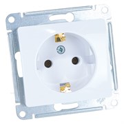 Одноместный механизм розетки Systeme Electric GLOSSA