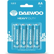 Солевая батарейка Daewoo Heavy Duty 2021