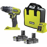 Ударная дрель-шуруповерт Ryobi R18PD2-220S ONE+