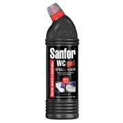 Средство для чистки сантехники Sanfor WC gel Special Black