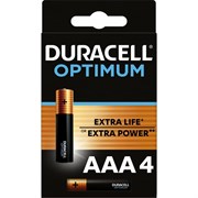 Алкалиновые батарейки Duracell Optimum