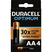 Алкалиновые батарейки Duracell Optimum