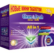 Таблетки для посудомоечных машин Clean&Fresh Cd13200m