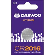 Литиевая батарейка Daewoo CR2016 Lithium BL-1