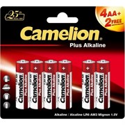 Щелочная батарейка Camelion LR6-BP2 Plus