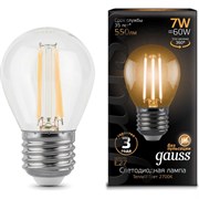 Лампа GAUSS LED Filament Шар