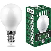 Светодиодная лампа SAFFIT SBG4509 9W 230V E14 4000K