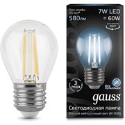 Лампа GAUSS LED Filament Шар