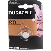 Литиевая батарейка Duracell 1632