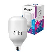 Светодиодная лампа Космос LED 40Вт E27 6500К