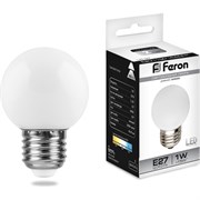Светодиодная лампа FERON LB-37 1W 230V E27 7000K