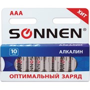 Алкалиновые батарейки SONNEN Alkaline