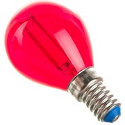 Светодиодная лампа Uniel LED-G45-5W/RED/E14 GLA02RD