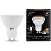 Лампа GAUSS LED MR16 GU10 5W 2700K