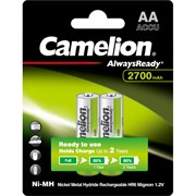 Аккумулятор Camelion Always Ready AA-2700mAh Ni-Mh BL-2