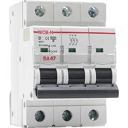 Автоматический выключатель Akel ВА47-MCB-N-3P-D63-AC