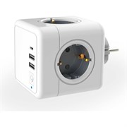 Разветвитель ROCKETSOCKET Cube Original 4 Euro