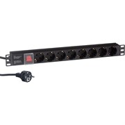 Блок розеток ExeGate ServerPro PDU-19H805 Al-8S-EU3CU-SW