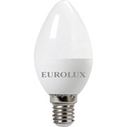 Светодиодная лампа Eurolux LL-E-C37-7W-230-2,7K-E14