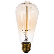 Лампа накаливания Uniel Vintage IL-V-ST64-60/GOLDEN/E27 VW02