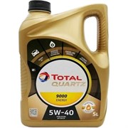 Масло для 4-х тактных двигателей Total (11772) QUARTZ 9000 ENERGY 5W40