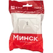 Одноклавишный проходной выключатель EKF Минск Basic