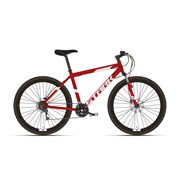 Велосипед Stark 2021 г, красный/белый, рама 20"